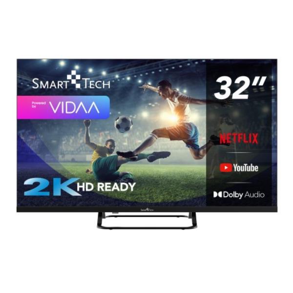 TV Smart Tech 32" HD Smart Vidaa