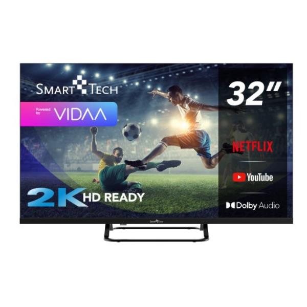 TV Smart Tech 32" HD Smart Vidaa - immagine 2