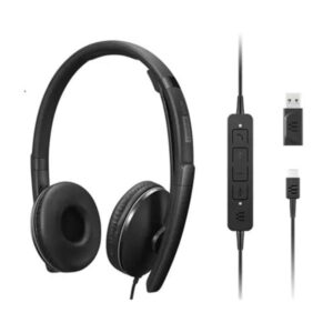 Cuffie Professionali Lenovo Wired ANC Headset Gen2 USB-C per UC/Zoom