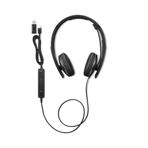 Cuffie Professionali Lenovo Wired ANC Headset Gen2 USB-C per UC/Zoom - immagine 4