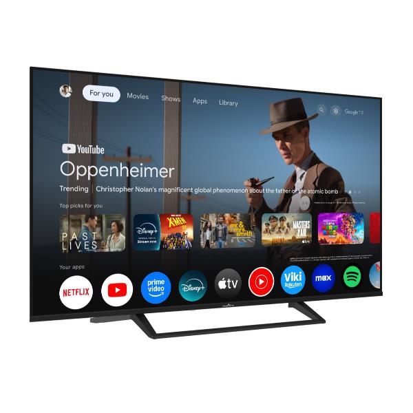 TV Smart Tech 55" QLED 4K UHD Google TV