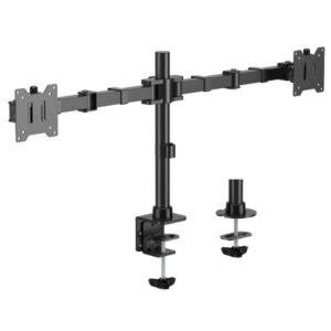 Staffa Monitor EQUIP Dual Heavy-Duty 17"-35" per 2 Schermi da 20kg