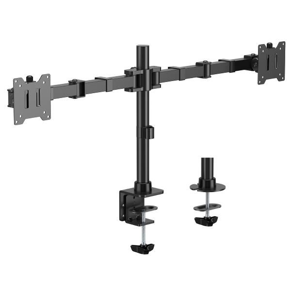 Staffa Monitor EQUIP Dual Heavy-Duty 17"-35" per 2 Schermi da 20kg
