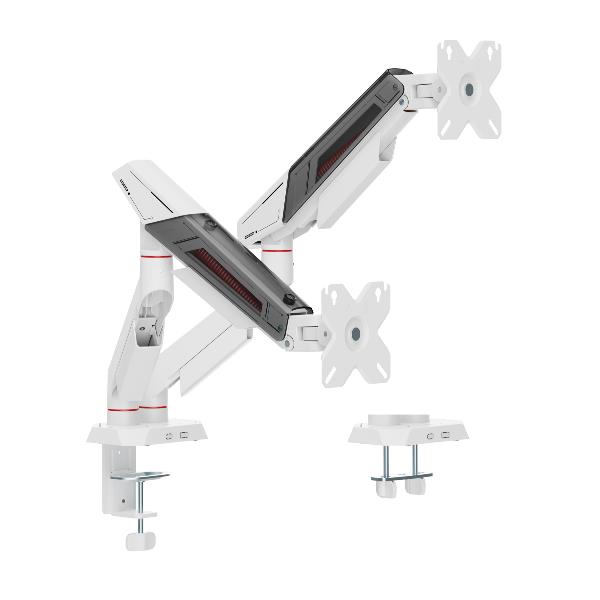 Staffa Dual Monitor Equip 17"-35" Gaming da Scrivania - immagine 6