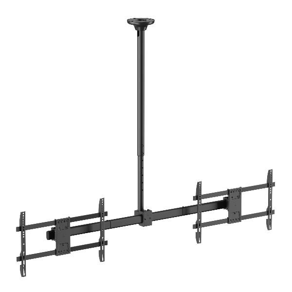 Staffa Soffitto Dual Screen Equip 34-60" per 2 Monitor fino a 40kg - immagine 6
