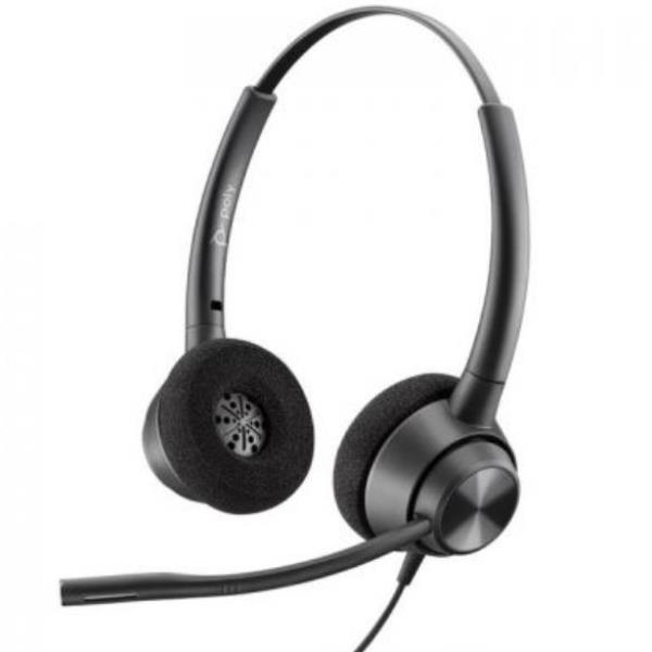 Cuffie Professionali Poly HP EncorePro 320 QD Noise Canceling Nero