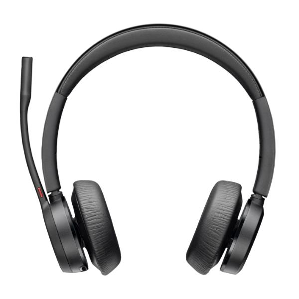 Cuffie Professionali Poly HP Voyager 4320 UC USB-A con Base Ricarica e Adattatore BT700 - immagine 6
