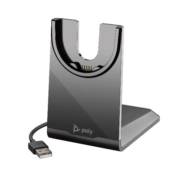 Base di Ricarica Poly HP Voyager USB-A per Cuffie - immagine 2