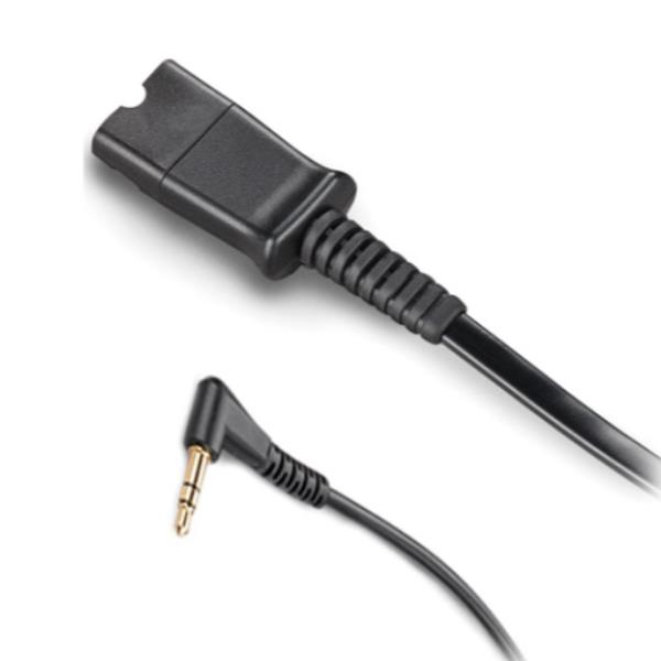 Cavo Audio Poly HP 3.5mm a QD 3 metri per Cuffie IP Touch - immagine 2