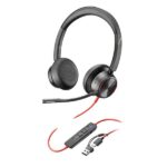 Cuffie Professionali Poly HP Blackwire 8225 USB-C/A con Noise Canceling