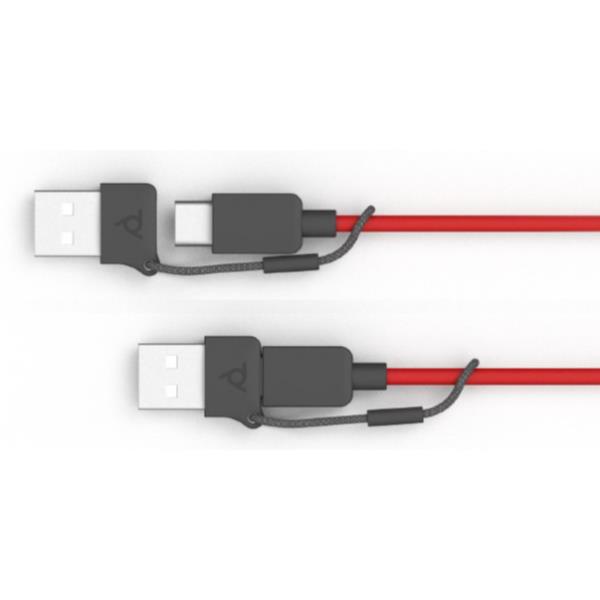 Cuffie Professionali Poly HP Blackwire 3225 USB-C/A + AUX Noise Canceling - immagine 4