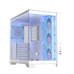 Cabinet Asus A32 PLUS TG ARGB White Midi-Tower