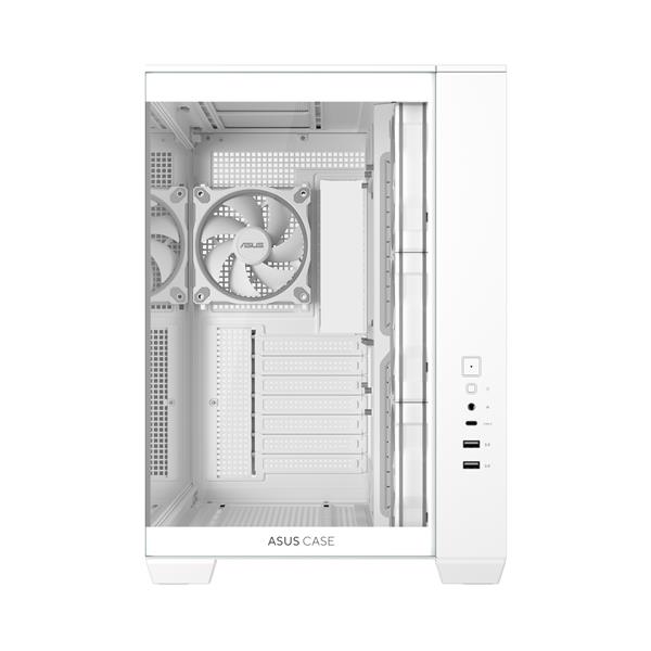 Cabinet Asus A32 PLUS TG ARGB White Midi-Tower - immagine 6