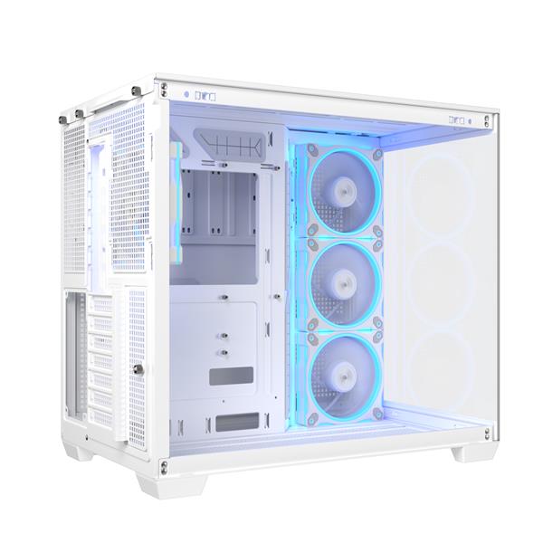 Cabinet Asus A32 PLUS TG ARGB White Midi-Tower - immagine 10
