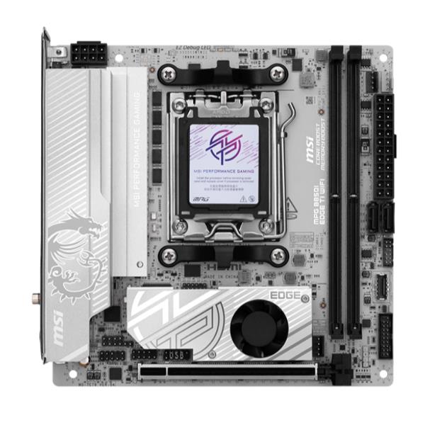 Motherboard MSI MPG B850I Edge Ti WiFi Mini-ITX AM5 DDR5 - immagine 2