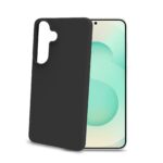 Celly CROMO – Cover in morbido TPU con finitura soft touch colore nero compatibile con Samsung Galaxy S26+ 5G – Cover