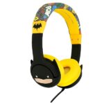 Cuffie Gaming per Bambini Oceania Trading Batman Ears Multicolor con Microfono