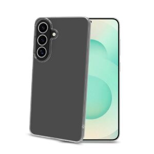 Celly GELSKIN - Cover morbida trasparente in TPU compatibile con Samsung Galaxy S26+ 5G - Cover