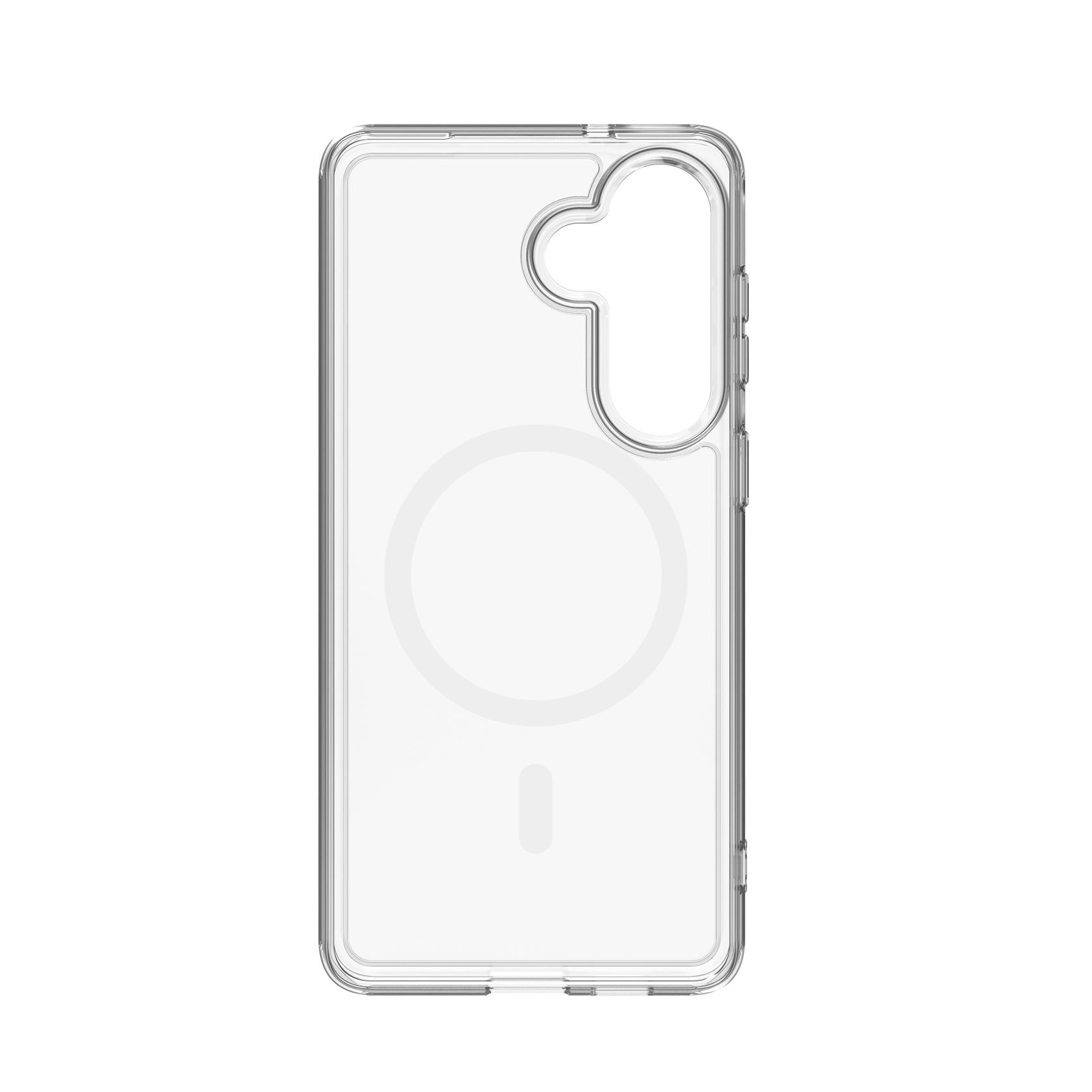 Celly GELSKINMAG - Cover morbida trasparente nero in TPU compatibile con la tecnologia Magsafe per Samsung Galaxy S26+ 5G - Cover - immagine 12