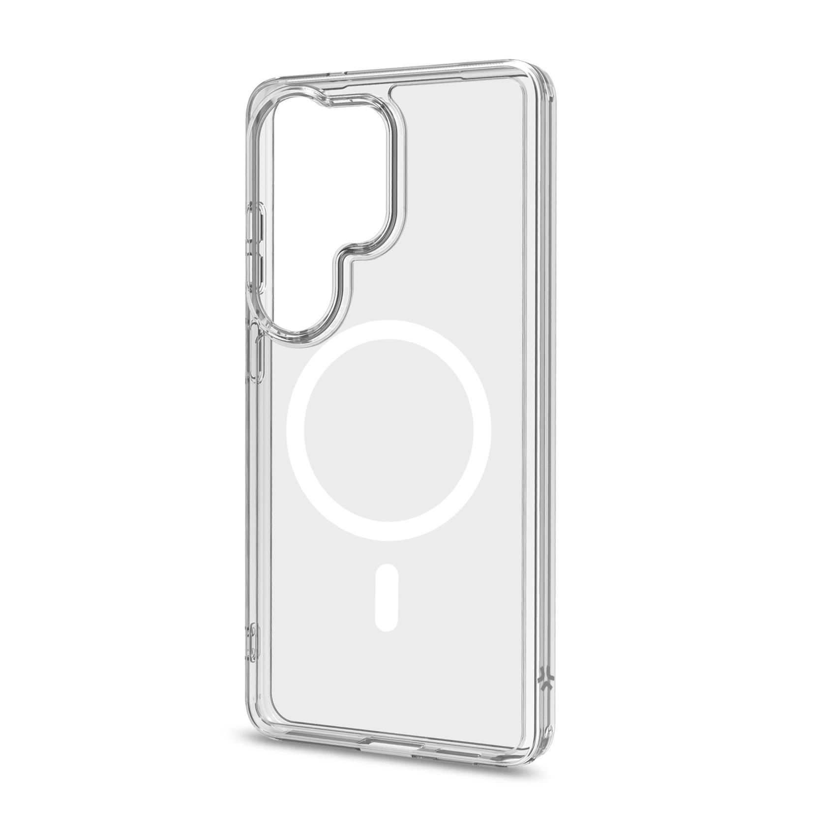 Celly GELSKINMAG - Cover morbida trasparente nero in TPU compatibile con la tecnologia Magsafe per Samsung Galaxy S26 Ultra 5G - Cover - immagine 14