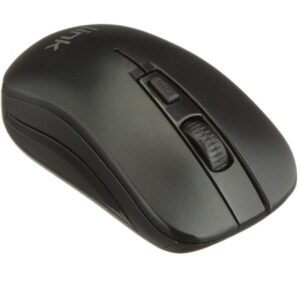 Mouse Wireless Bulk Ergonomico con Ricevitore USB Nero