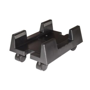 Supporto PC Verticale con Ruote Prodotti Bulk - Base per Tower Sottoscrivania Nero