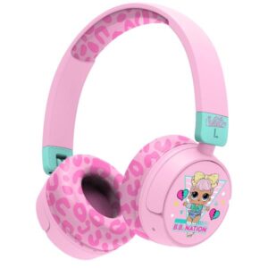 Cuffie Gaming Oceania Trading LOL SURPRISE! NEW KIDS BT Headphone Rosa Bluetooth