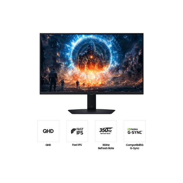 Monitor Gaming Samsung S27FG60 27 QHD 350Hz IPS - SKU: LS27FG602EUXEN - Immagine 4