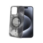 Cover Celly MagShades per iPhone 15 Pro Trasparente Nero