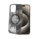 Cover Celly MagShades per iPhone 15 Pro Max Trasparente Nera