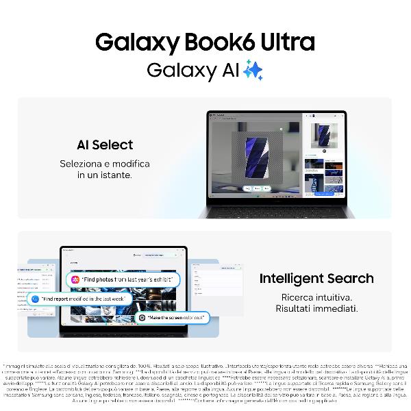 Samsung GALAXY BOOK6 ULTRA - Notebook e Workstation portatili - immagine 4