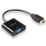 Adattatore HDMI VGA Nilox con Audio 3.5mm Nero