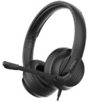 Cuffia USB con Microfono Nilox TECH ENC Noise Canceling Nero
