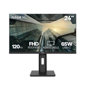 Nilox MONITOR 24 IPS 120HZ REG USBC 65W - Monitor Desktop