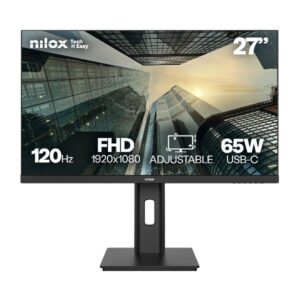 Nilox MONITOR 27 IPS 120HZ REG USBC 65W - Monitor Desktop