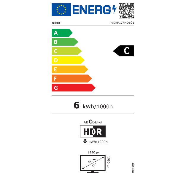 Monitor Portatile Nilox 17.3" Full HD IPS 60Hz HDMI - immagine 2