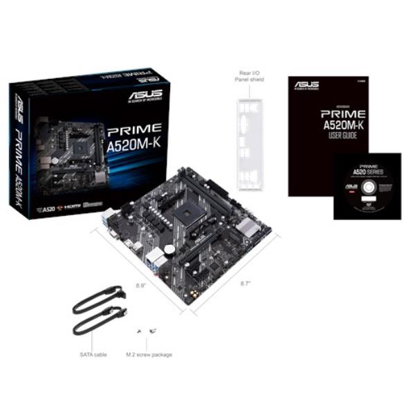 Asus PRIME A520M-K - MOTHERBOARD - immagine 2