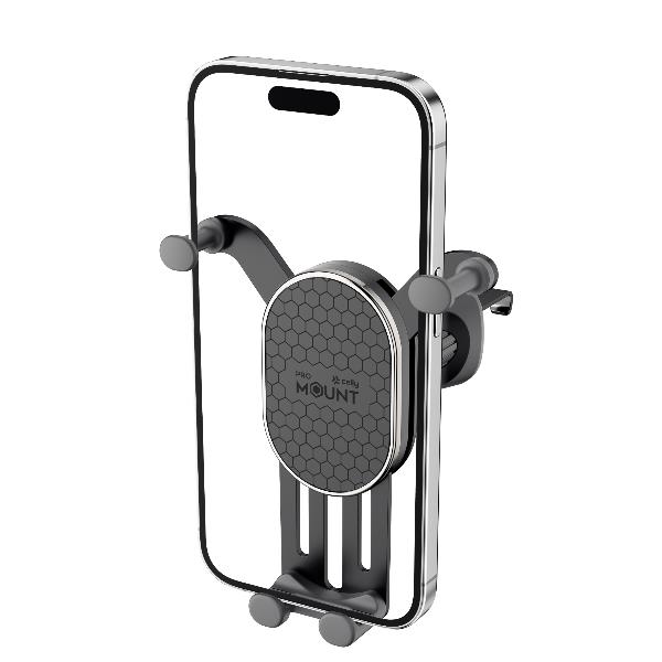 Supporto Auto Celly Gravity Holder + Vent Hook per Smartphone - immagine 3