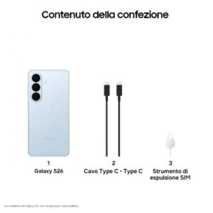 Samsung GALAXY S26 12+256GB SKYBLUE - Smartphone