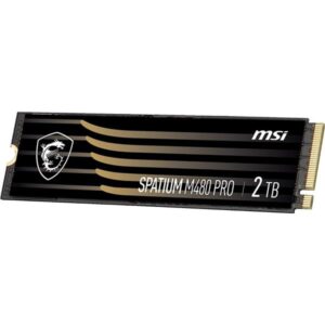 SSD Interno MSI M480 PRO PCIe 4.0 NVMe M.2 2TB 7400MB/s