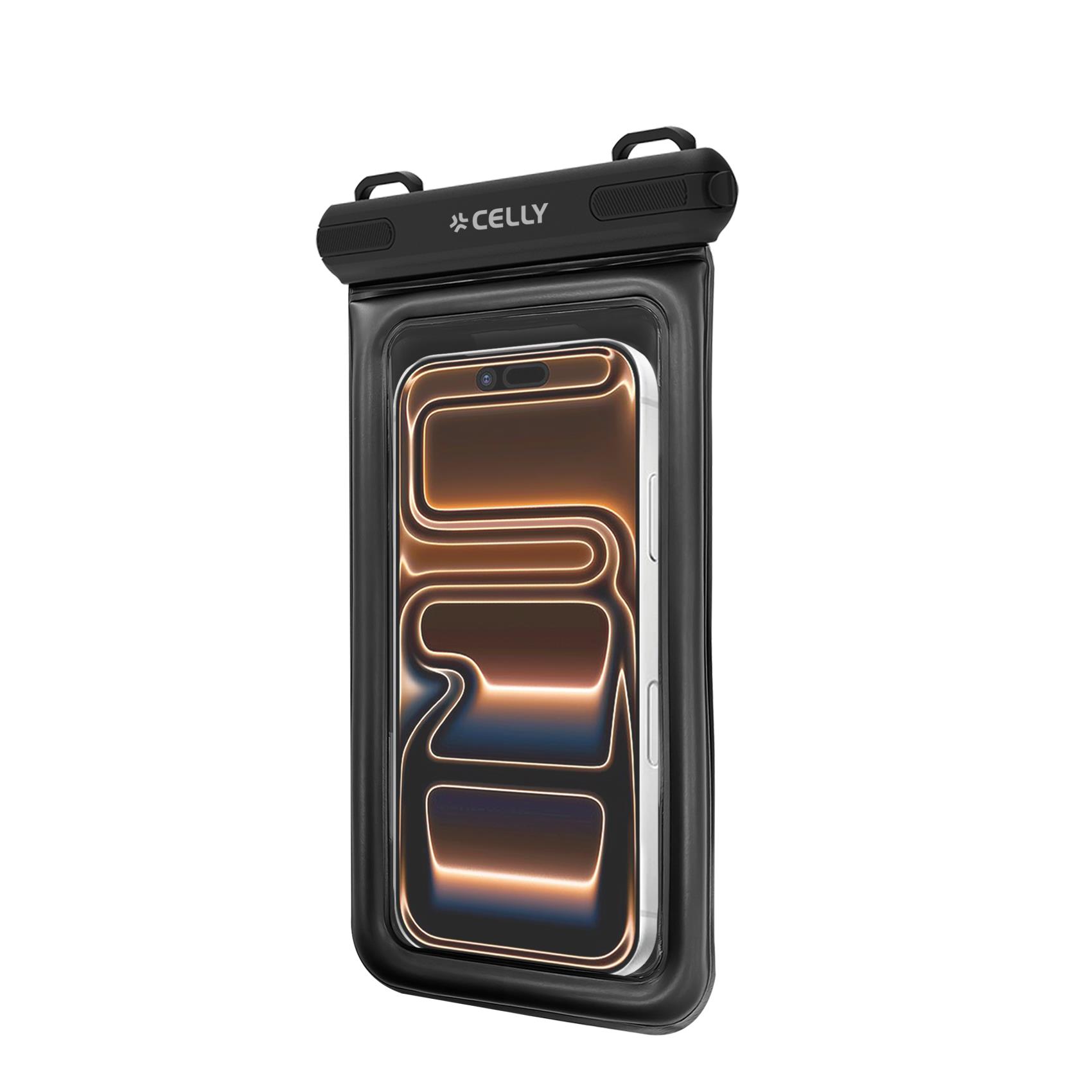 Custodia Impermeabile Celly SPLASHBAGFL per Smartphone fino a 6.9" Galleggiante - immagine 3