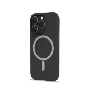 Cover Celly Ultramag per iPhone 15 Pro Max TPU Policarbonato Nero