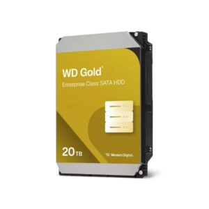 HDD Interno Western Digital WD Gold 20TB 3.5" SATA3 7200rpm