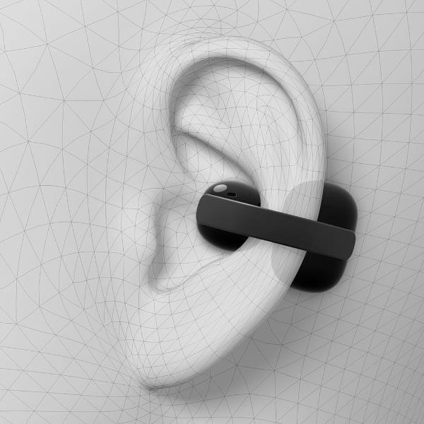 Auricolari Bluetooth Sony WF-LC900 con Noise Canceling e Microfono Nero - immagine 2