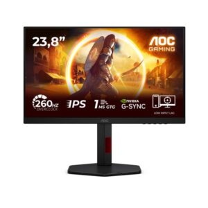Monitor Gaming AOC 24 Fast IPS FHD 1920x1080 Regolazione Altezza - SKU: 24G4ZR