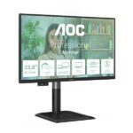 Monitor AOC 23,8″ IPS 120Hz Regolazione Altezza Pivot