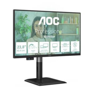 Monitor AOC 23,8 IPS 120Hz Regolazione Altezza Pivot - SKU: 24P4CV