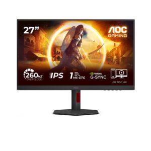 Monitor Gaming AOC 27 Fast IPS FHD 1920x1080 Regolazione Altezza - SKU: 27G4ZR