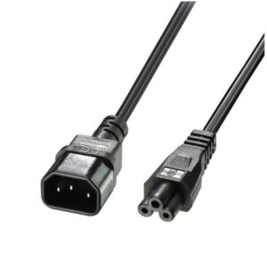 Lindy Prolunga alimentazione IEC C14 a IEC C5, 2m - CAVI COMPUTER / MOBILE