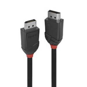 Lindy Cavo DisplayPort 1.2 Black Line, 3m - Cavi Audio-Video